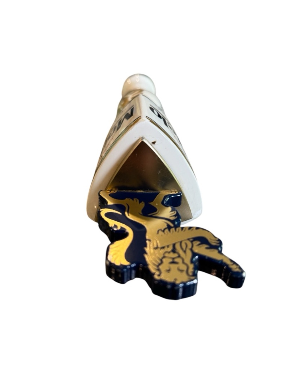 Modelo Especial Beer Tap Handle With Lion Topper  13.5” Paint Chipped - Picture 7 of 7